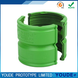 Quick Turn Prototyping Service CNC Machining Plastic Part  Green Color